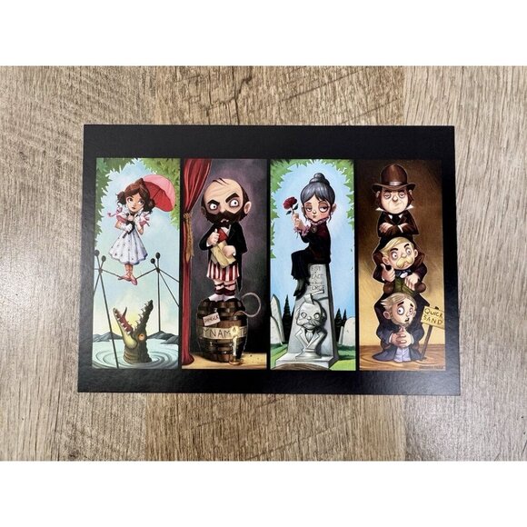 Haunted Mansion Postcard Disney WonderGround Gallery Chris Uminga 5x7 - Picture 1 of 7